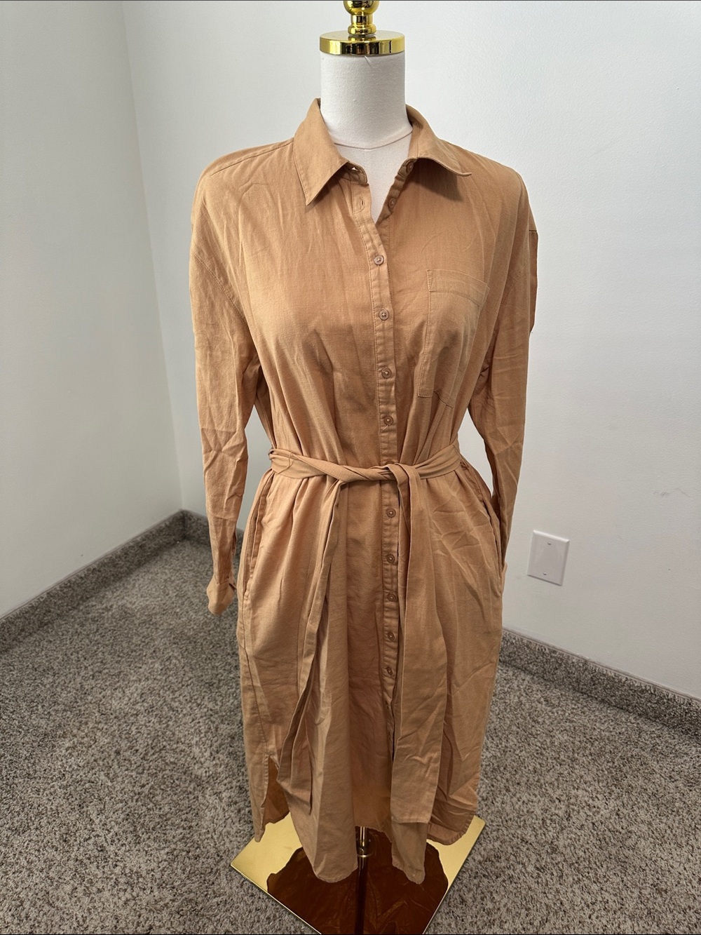 🕯️ DownEast Button Up Shirt Dress
